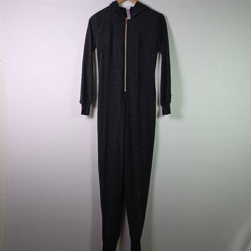 Savage X Fenty Sleep And Shine Hooded Jumpsuit X Small Lounge One Piece Zip-Up